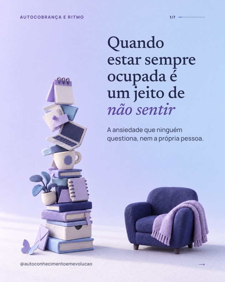 Carrossel: Quando estar sempre ocupada é um jeito de não sentir
